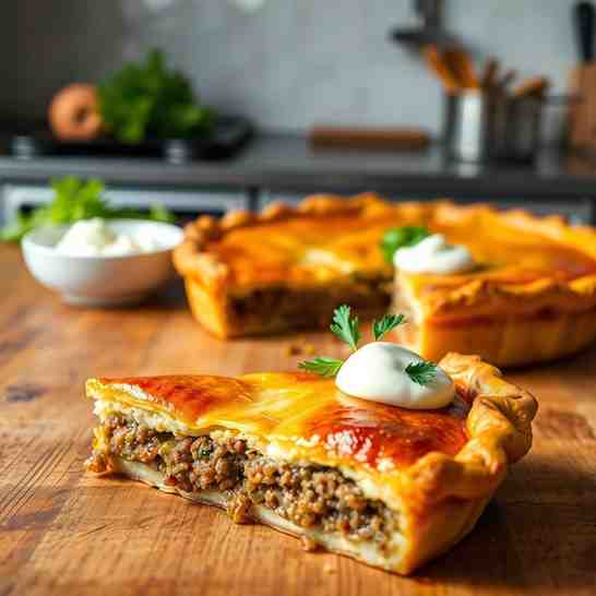 Kosovo Pite me Mish - Mince Meat Pie Filling Perfection